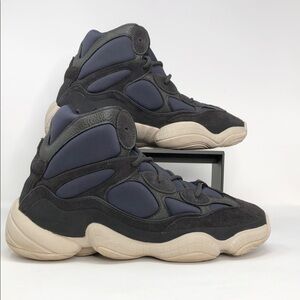 Adidas Yeezy 500 High Slate FW4968 Grey Blue Sneakers - Size 13